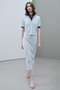 【予約販売】LAURA / ストレッチ ポロニット ベイジ，/BEIGE，