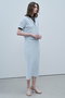 【予約販売】LAURA / ストレッチ ポロニット ベイジ，/BEIGE，