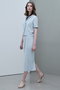 【予約販売】LAURA / ストレッチ ポロニット ベイジ，/BEIGE，