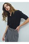 【予約販売】LAURA / ストレッチ ポロニット ベイジ，/BEIGE，