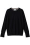LA MONNAIE（ラ モネ）/レイヤーカラークルーネックニット ベイジ，/BEIGE， Navy × Lt.Taupe