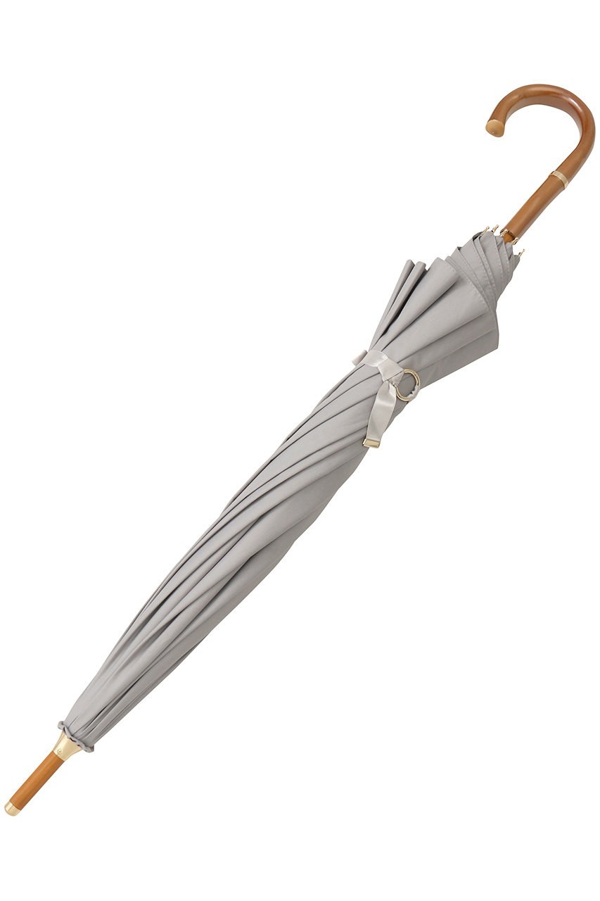 グレイシー GRACY 純パラソル レース 新品 ライトグレー 新品】グレイシー✨レース 折りたたみ日傘 ライトグレー 楽折 純