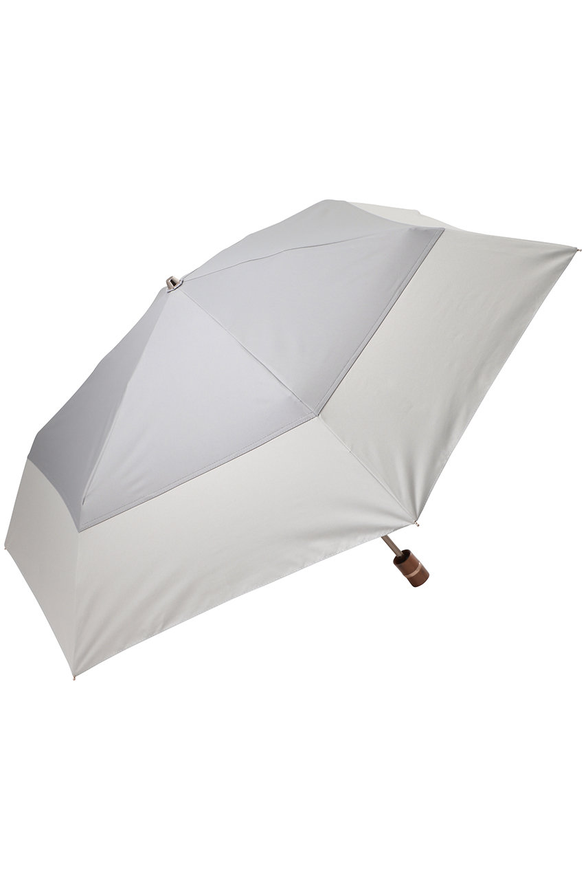 Gracy 晴雨兼用楽ミニ傘 Tender bicolor (ペブル×ライトストーン, F) グレイシー ELLE SHOP Gracy 晴雨兼用楽ミニ傘 Tender bicolor (ペブル×ライトストーン, F) グレイシー ELLE SHOP