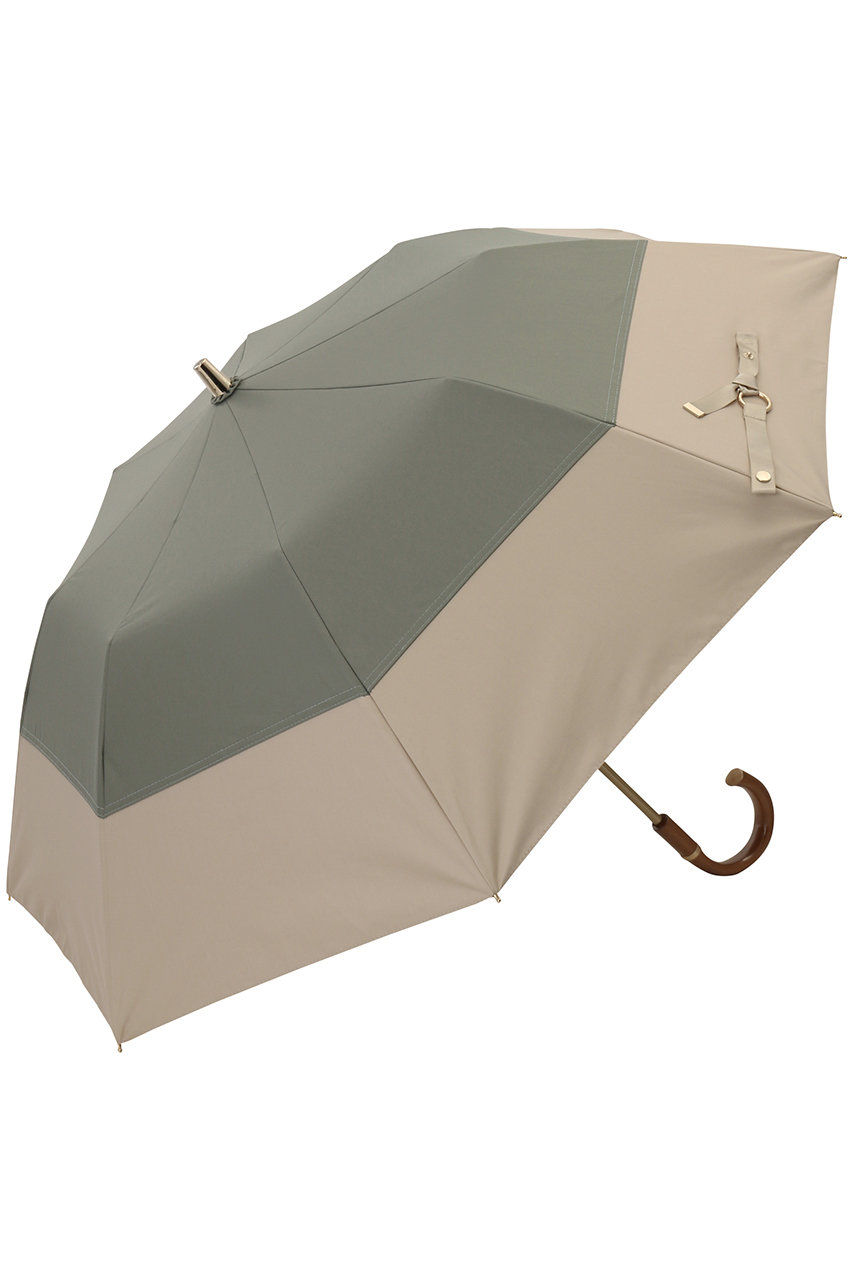 Tender bicolor 晴雨兼用日傘 2段折りたたみ傘