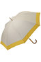 晴雨兼用ショート傘 T/C Natural bicolor グレイシー/Gracy イエロー