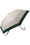 晴雨兼用楽ミニ傘 T/C Natural bicolor グレイシー/Gracy グリーン