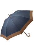 晴雨兼用ショート長傘 Denim bicolor