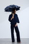 晴雨兼用ショート長傘　Denim frill グレイシー/Gracy