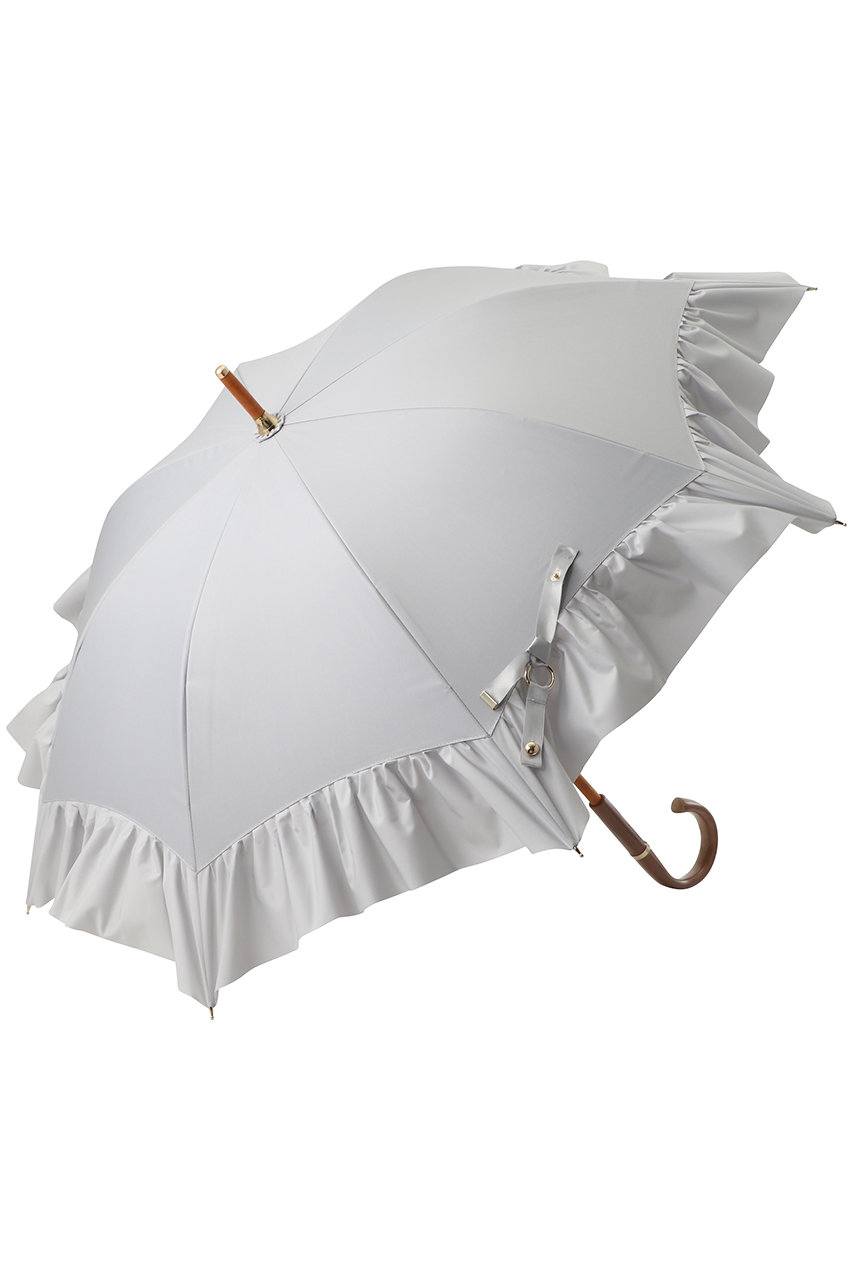 グレイシー/Gracyの【晴雨兼用】ショート長傘  Peplum Frill(シェルグレー/22-350-12505-06-28)