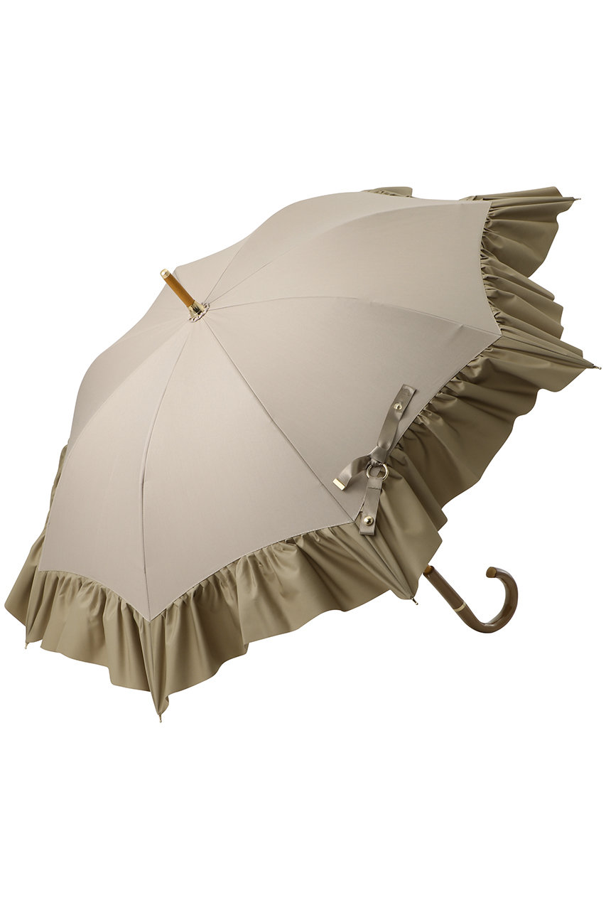 グレイシー/Gracyの【晴雨兼用】ショート長傘  Peplum Frill(アーモンド/22-350-12505-06-28)
