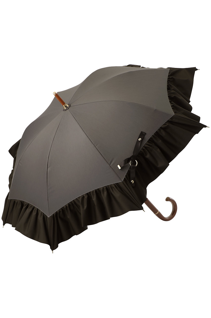 グレイシー/Gracyの【晴雨兼用】ショート長傘  Peplum Frill(ディープトープ/22-350-12505-06-28)