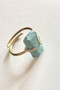 【QUAZI DESIGN】Pulp nugget ring emerald(PNR) プラウドリー・フロム・アフリカ/Proudly from Africa