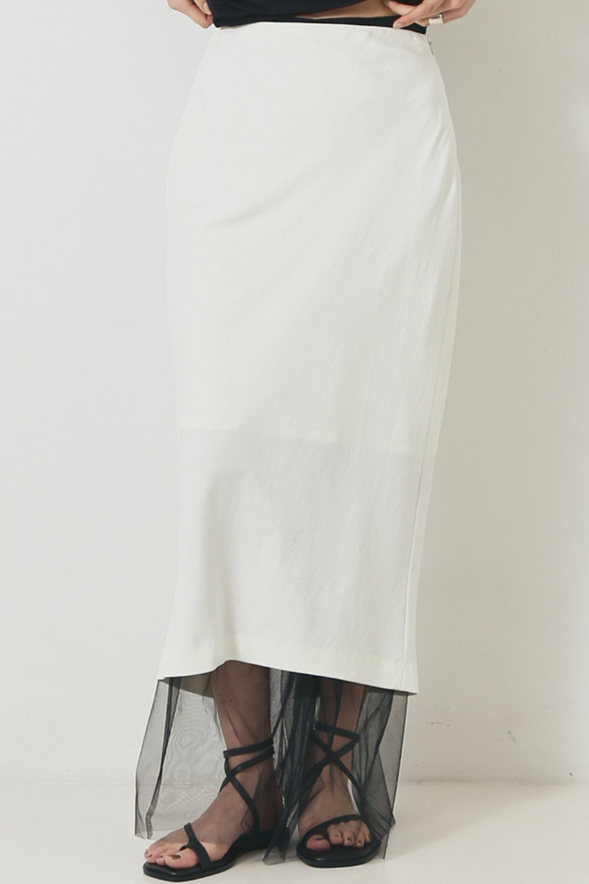 製品染タイトスカート