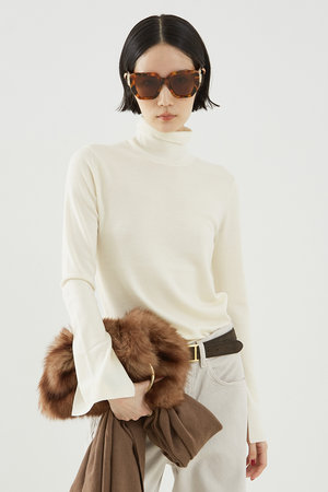 ザ ストア バイシー/THE STORE by C'のベーシックタートルネックプルオーバー(110300/110301)