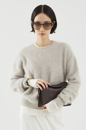 ザ ストア バイシー/THE STORE by C'のフォックスカシミヤニットプルオーバー