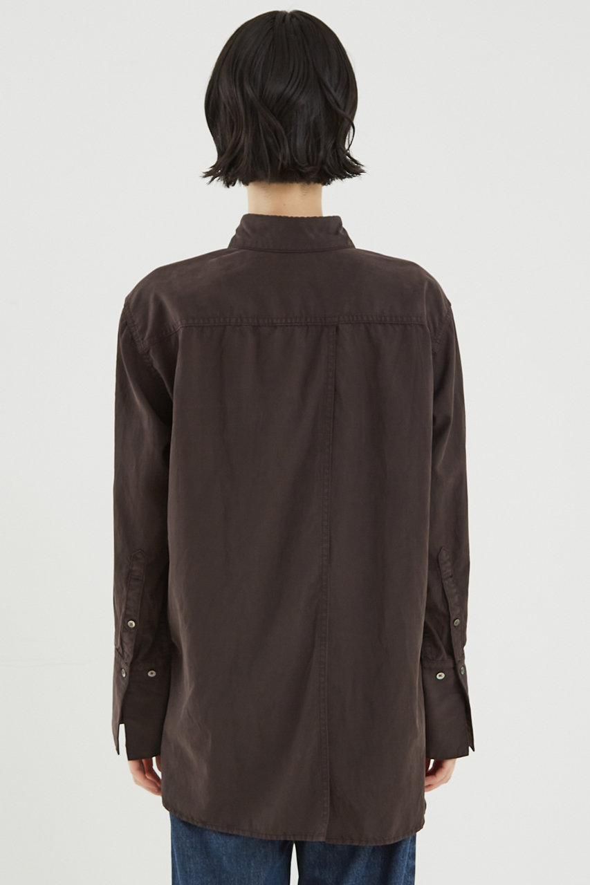 COCUCA ニュアンスシャツ チョコ COCUCA ニュアンスシャツ チョコ