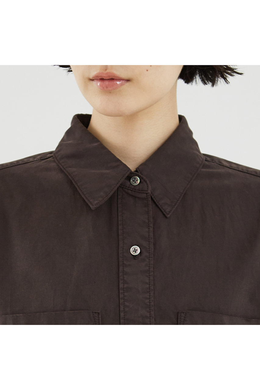 THE STORE by C'(ザ ストア バイシー)｜ニュアンスシャツ/チョコ の