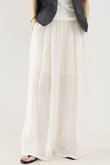 ワイドギャザーパンツ