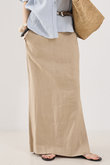リネンストレートスカート ザ ストア バイシー/THE STORE by C'