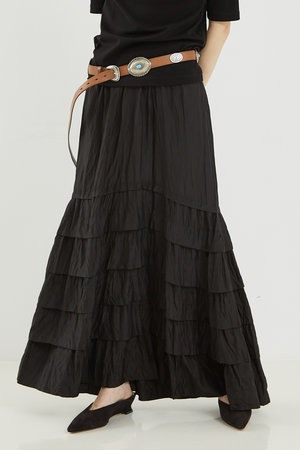 ザ ストア バイシー/THE STORE by C'のフリルスカート