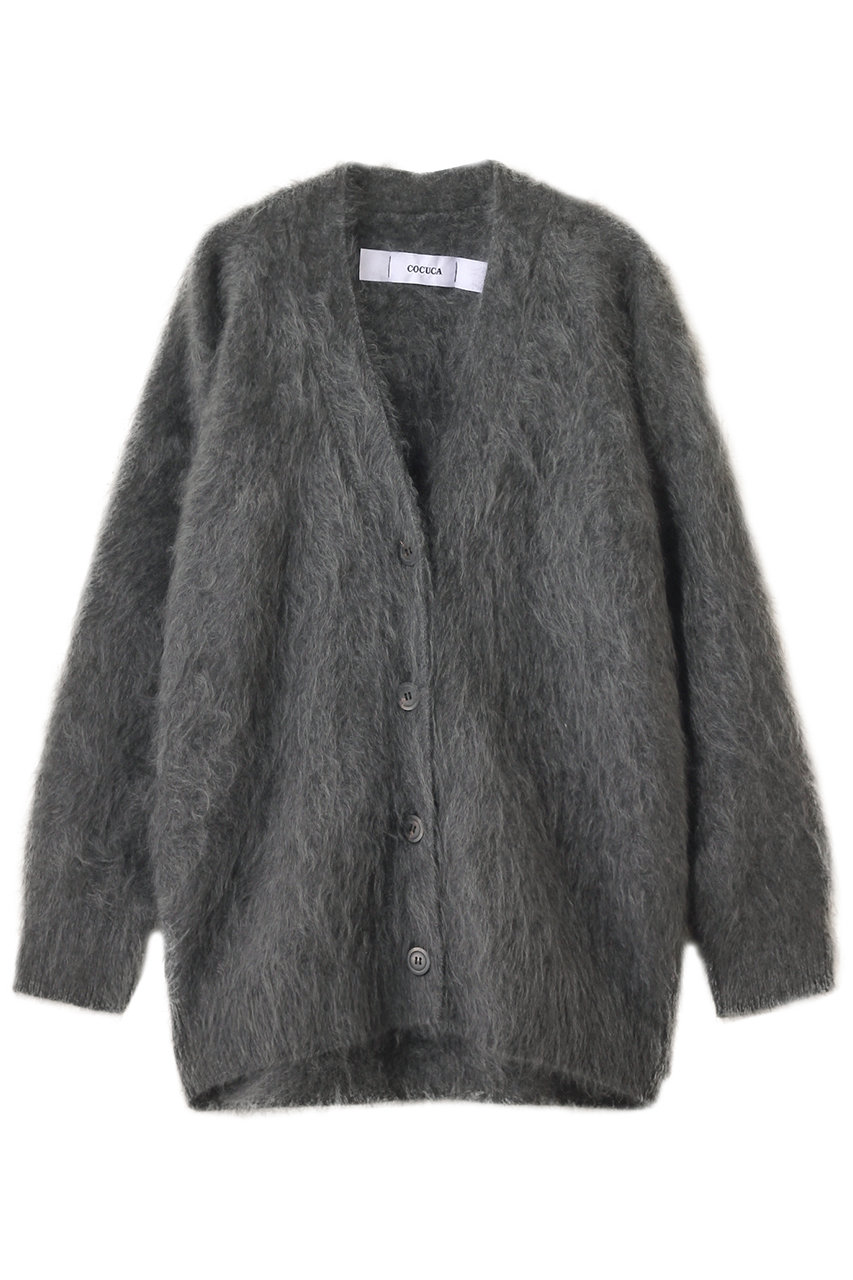 THE STORE by C' 【COCUCA】カシミヤファーカーディガン (グレー, F) ザ ストア バイシー ELLE SHOP THE STORE by C' 【COCUCA】カシミヤファーカーディガン (グレー, F) ザ ストア バイシー ELLE SHOP