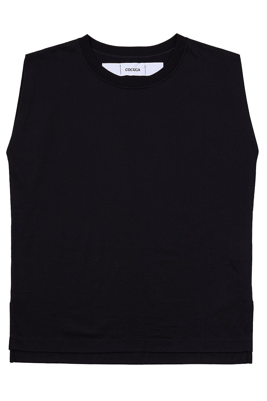 ザ ストア バイシー/THE STORE by C'の【COCUCA】ノースリーブプルオーバー(ブラック/6150720600220)
