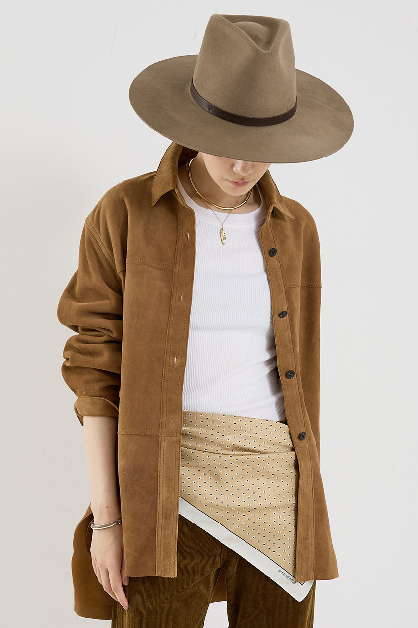 THE STORE by C'(ザ ストア バイシー)｜【COCUCA】スエードシャツ