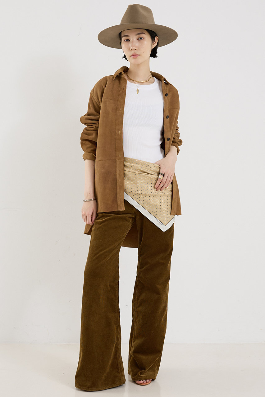 THE STORE by C'(ザ ストア バイシー)｜【COCUCA】スエードシャツ