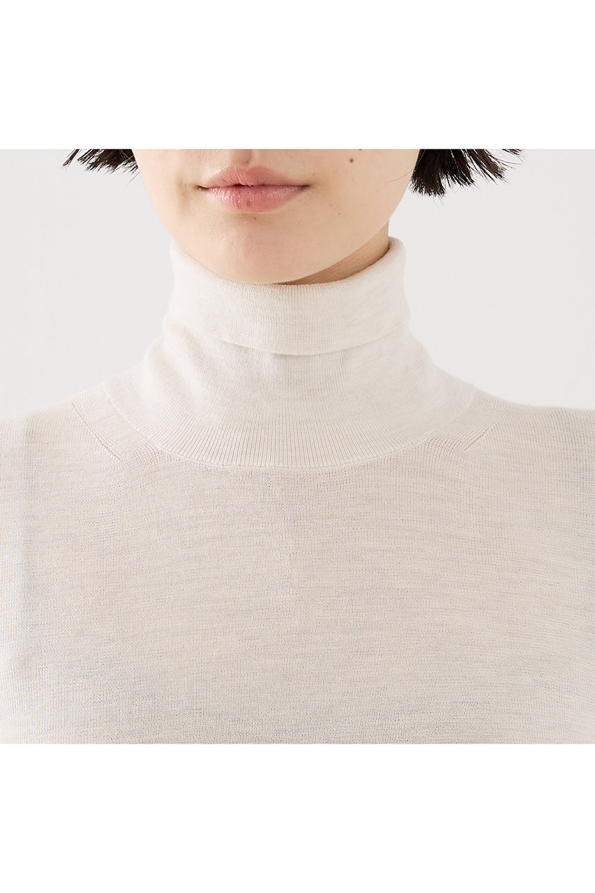 【新品 24AW】 COCUCA コキュカ 秋冬★ セーブル ウール タートルネック ニット セーター Sz.F レディース 未使用 定価4.6万 THE STORE by C'(ザ ストア バイシー)｜【COCUCA】ベーシックタートル