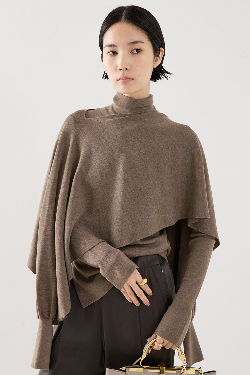 THE STORE by C' 【COCUCA】ストールニット (モカ, F) ザ ストア バイシー ELLE SHOP THE STORE by C' 【COCUCA】ストールニット (モカ, F) ザ ストア バイシー ELLE SHOP