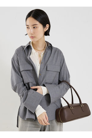 ザ ストア バイシー/THE STORE by C'の【COCUCA】比翼ベーシックシャツ(110400/110403)