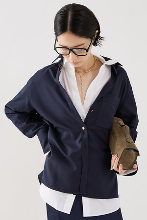 ザ ストア バイシー/THE STORE by C'の【COCUCA】オーバーシャツジャケット(110400/110403)