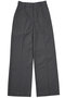 【COCUCA】ワンダーツワイドトラウザー ザ ストア バイシー/THE STORE by C' グレー