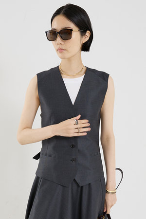 ザ ストア バイシー/THE STORE by C'の【COCUCA】ノースリーブベスト(110800/110806)