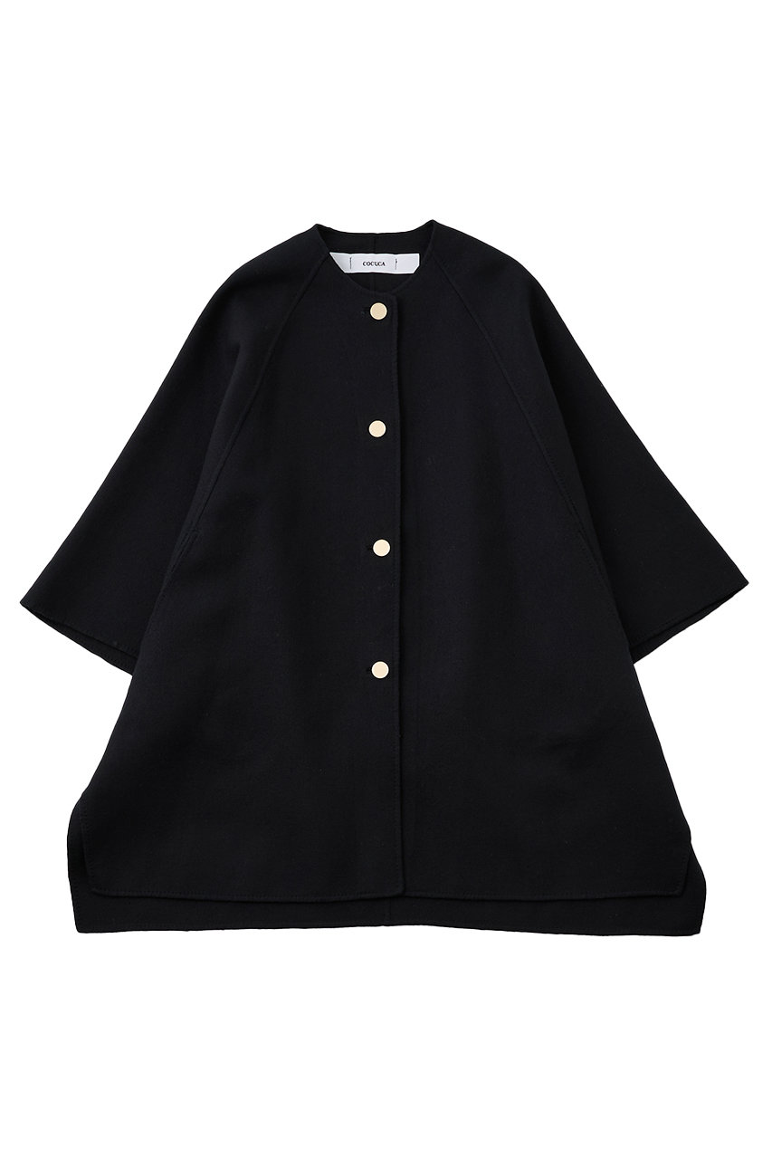 【COCUCA】リバーカラーケープ