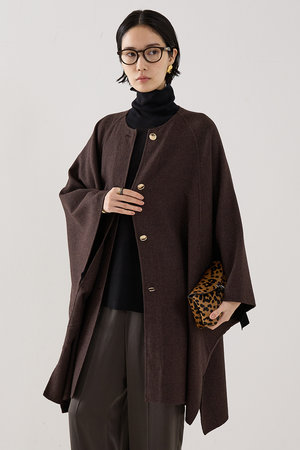 ザ ストア バイシー/THE STORE by C'の【予約販売】【COCUCA】リバーカラーケープ(110900/110903)