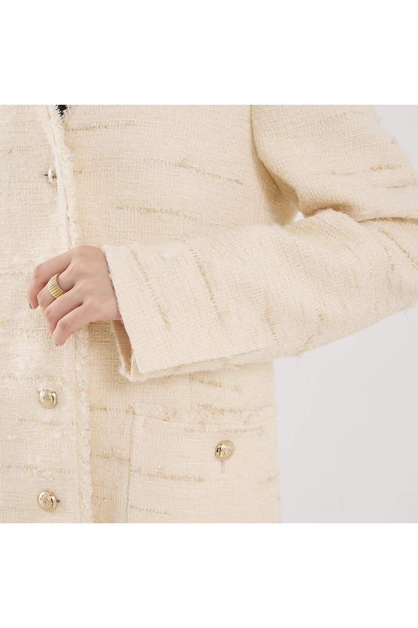 THE STORE by C'(ザ ストア バイシー)｜【COCUCA】ツイードVネック