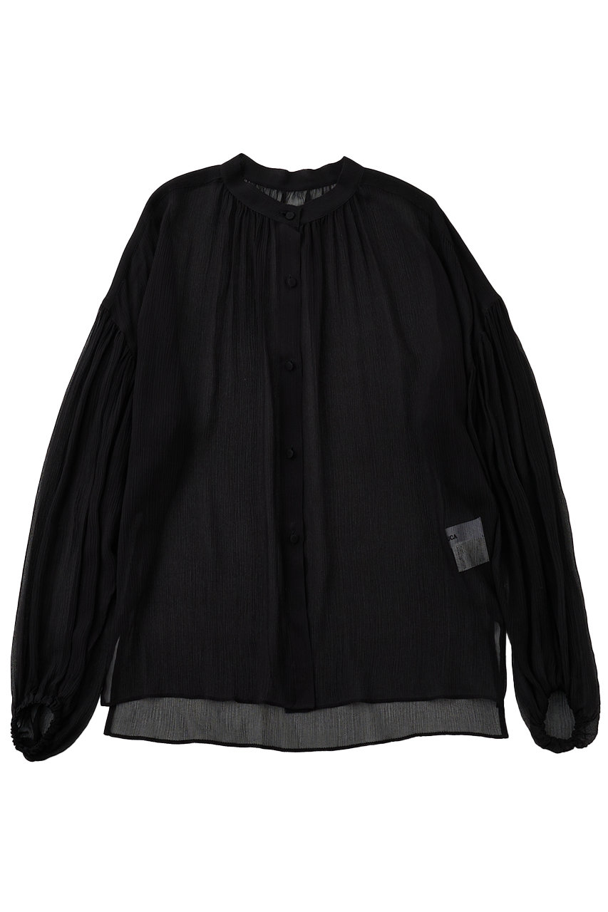 【COCUCA】シルクフェミニンブラウス