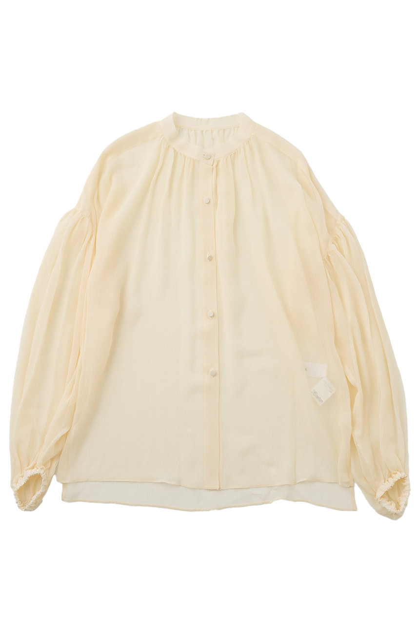 THE STORE by C' 【COCUCA】シルクフェミニンブラウス (アイボリー, F) ザ ストア バイシー ELLE SHOP