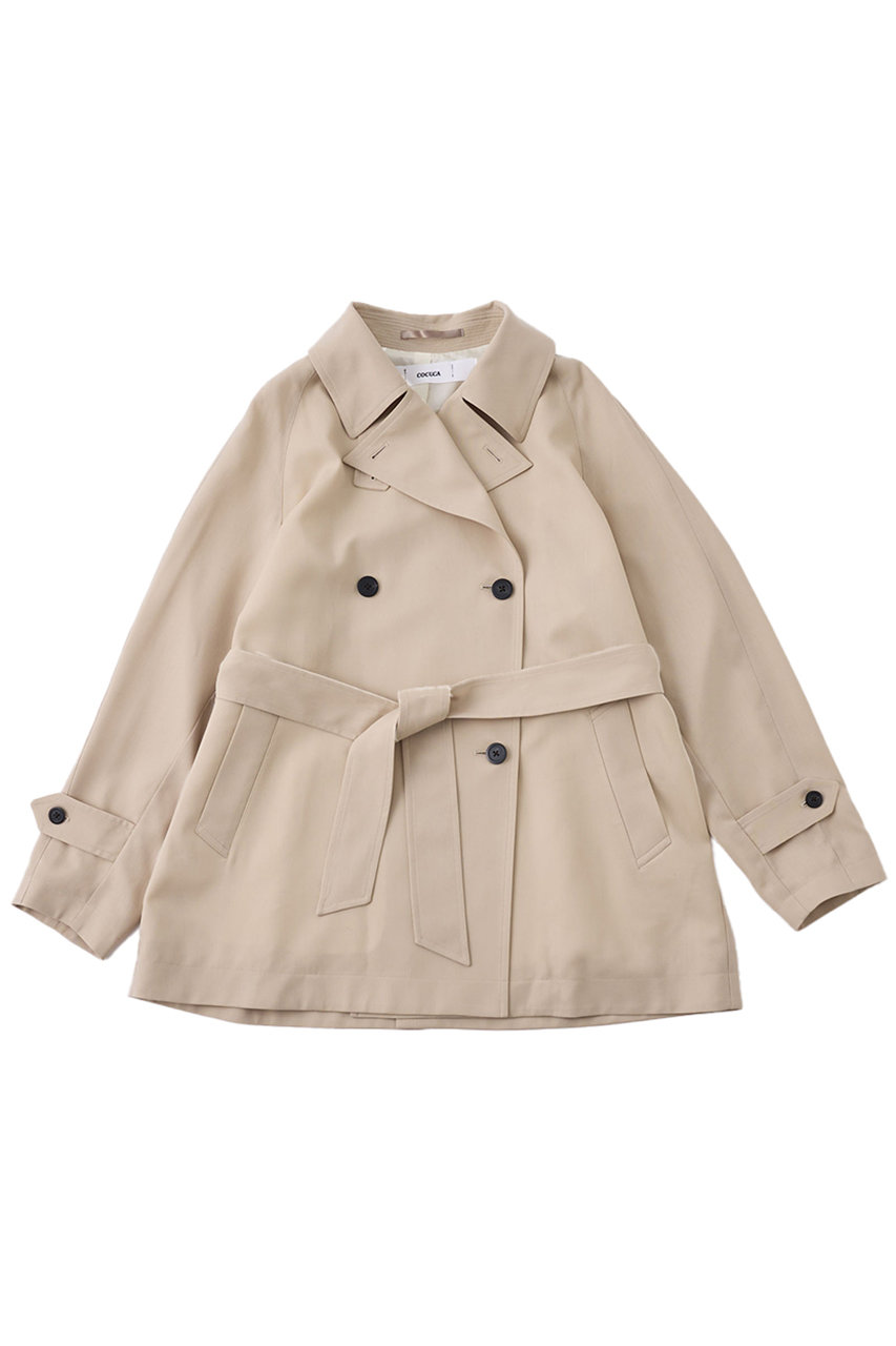 ザ ストア バイシー/THE STORE by C'の【予約販売】【COCUCA】ショートトレンチコート(ベージュ/6152730000010)