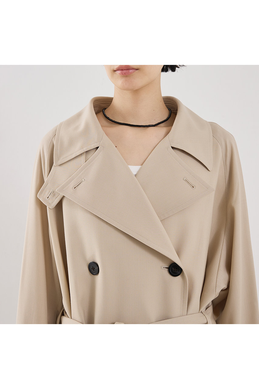 SEE BY CHLOE シーバイクロエ ショート丈 トレンチコート ベージュ THE STORE by C'(ザ ストア バイシー)｜【COCUCA】ショートトレンチ