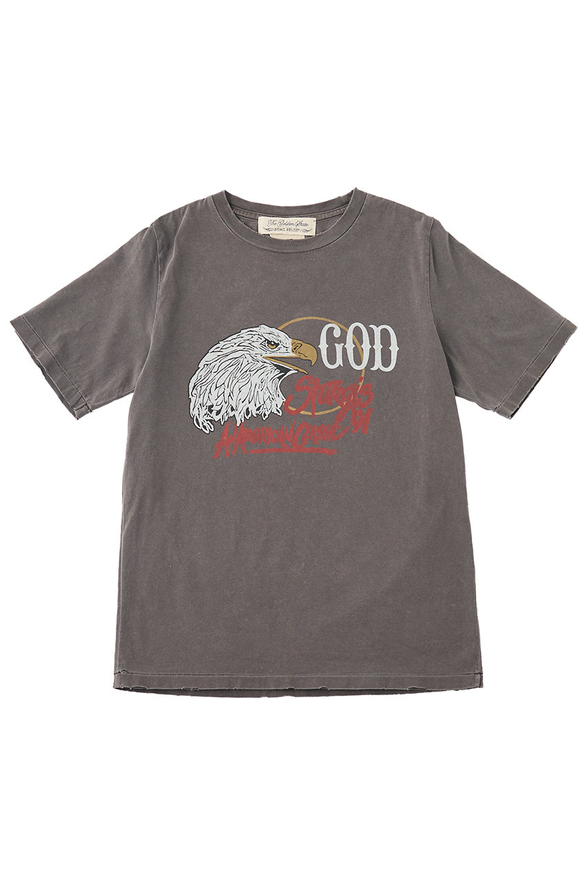 ザ ストア バイシー/THE STORE by C'の【予約販売】【REMI RELIEF】【別注】【WEB限定】GODツアーTee柄半袖カットソー(チョコ/6152710601710)