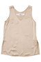 【予約販売】【COCUCA】シルクタンクトップ ザ ストア バイシー/THE STORE by C' ベージュ