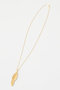 【Indian Jewelry】【別注】フェザーネックレス ザ ストア バイシー/THE STORE by C'