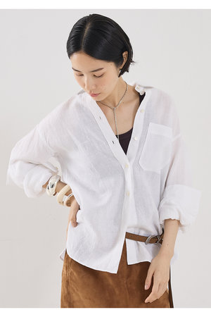 ザ ストア バイシー/THE STORE by C'の【予約販売】【COCUCA】リネンシャツ