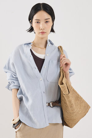 ザ ストア バイシー/THE STORE by C'の【予約販売】【COCUCA】リネンシャツ