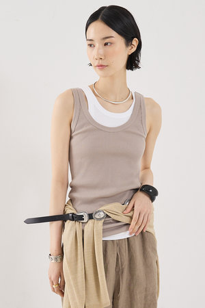 ザ ストア バイシー/THE STORE by C'の【予約販売】【COCUCA】チュニックリブタンク(110100/110101)