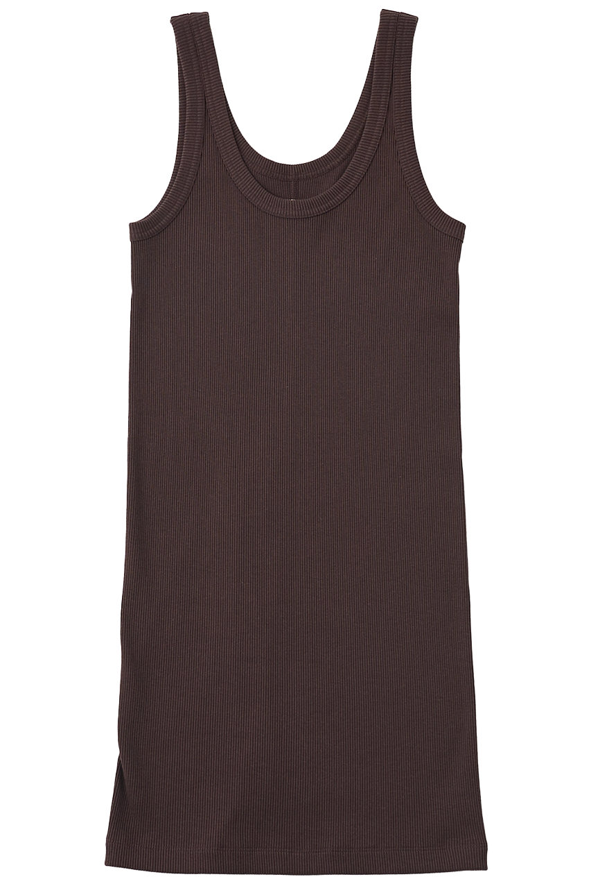 ザ ストア バイシー/THE STORE by C'の【予約販売】【COCUCA】チュニックリブタンク(ブラウン/6152720600130)