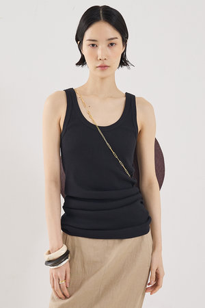 ザ ストア バイシー/THE STORE by C'の【予約販売】【COCUCA】チュニックリブタンク(110100/110101)