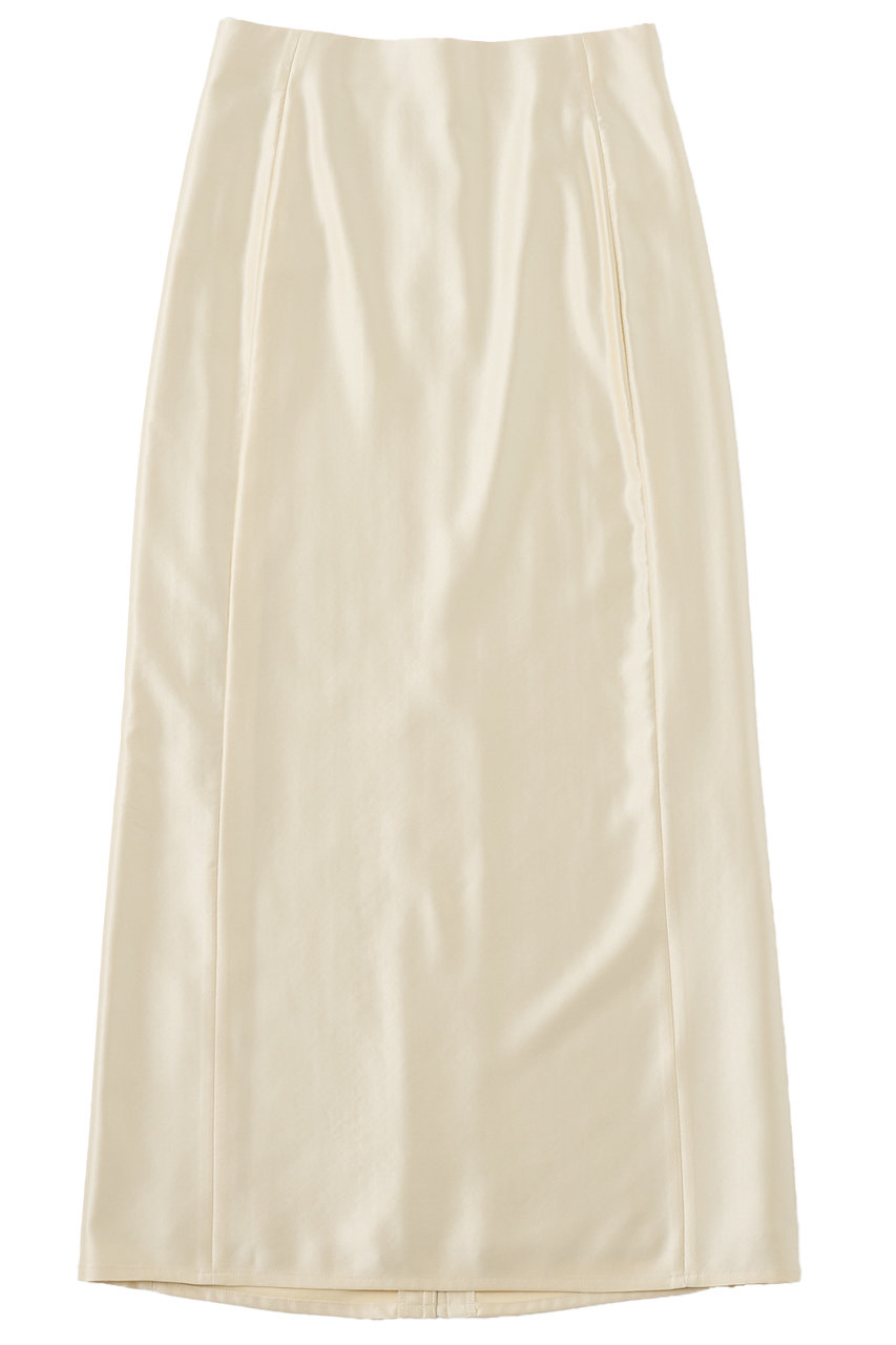 ザ ストア バイシー/THE STORE by C’の【予約販売】【COCUCA】シルクサテンスカート(ホワイト/6152731200121)